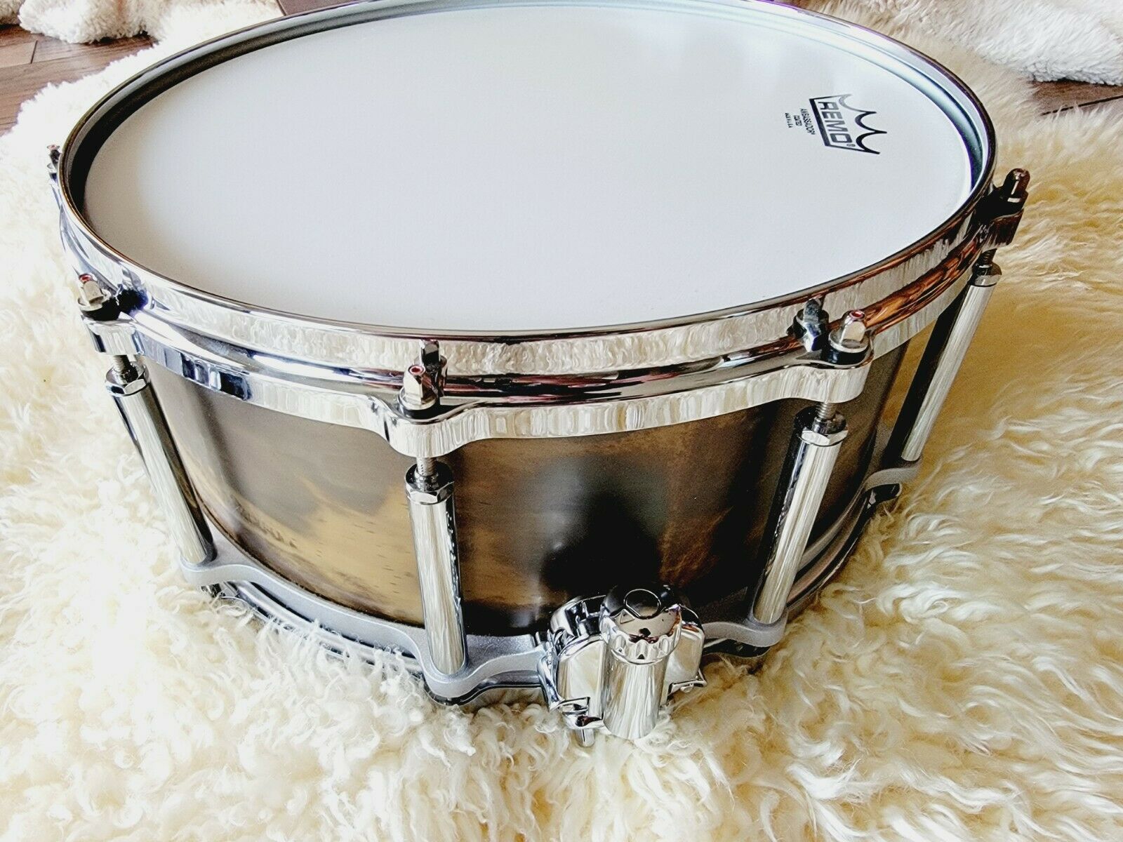 Pearl 30th Anniversary Free Floating Brass Snare Drum